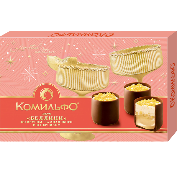 Набор шоколадных конфет Комильфо Беллини 116 гр