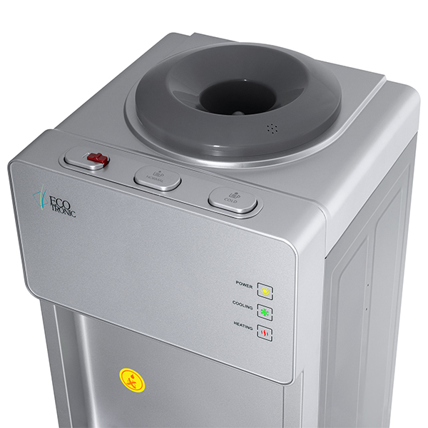 Кулер Ecotronic K23-LCE XS серебристый (шкафчик 7 литров)