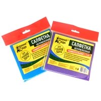 Салфетка универсальная целлюлозная Домашний Сундук 14х16см 3шт