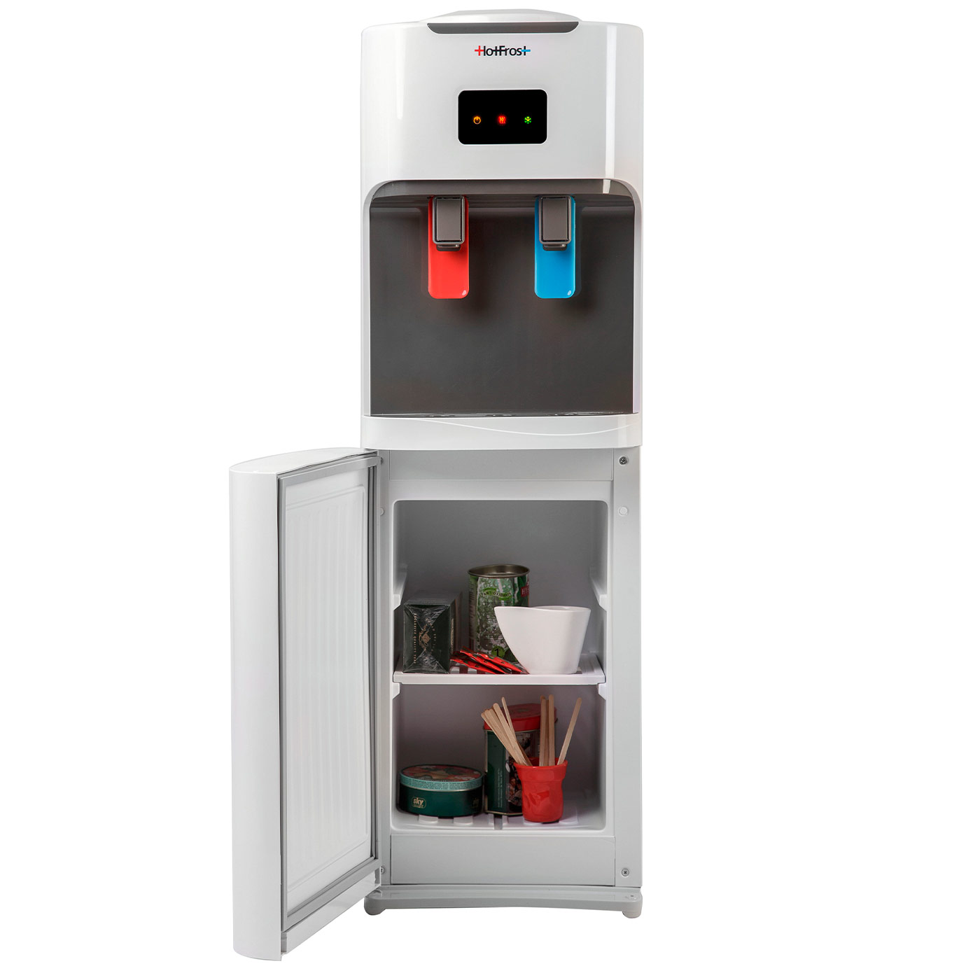 Кулер HotFrost V115CE белый (шкафчик 19 литров)