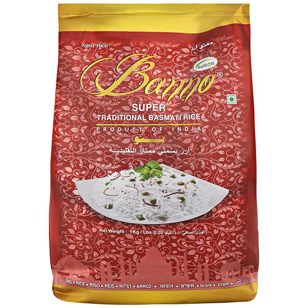 Рис Банно Басмати Супер Традиционный 1 кг