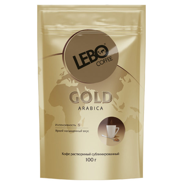 Кофе Lebo Gold растворимый 100 гр