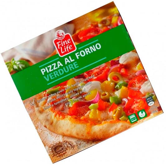 Пицца Fine Life Вегетарианская 385 гр.