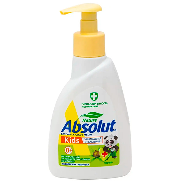 Жидкое мыло Absolut KIDS детское Череда 250 мл - фото 1