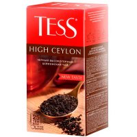 Чай Tess / Тесс High Ceylon цейлонский 25 пак