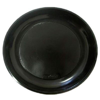 Тарелка десертная 165 мм черная 50 шт - фото 1