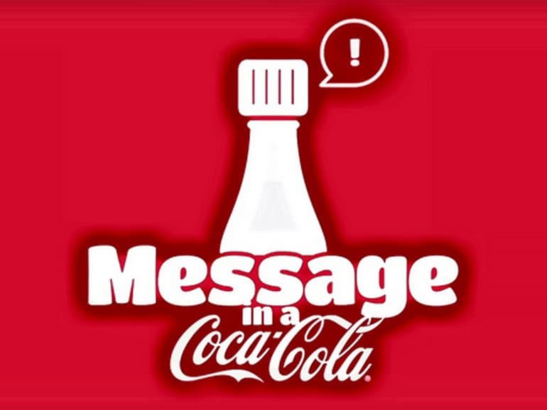 Coca-Cola встроила в бутылки устройства для записи голосовых сообщений