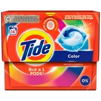 Гель-капсулы для стирки Tide Color 14 шт