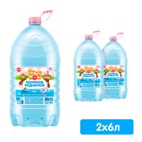 Вода Калинов Родничок детская 6 литров, 2 шт. в уп.