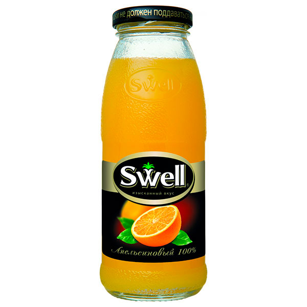 Апельсиновый сок Swell / Свелл 0,25 литра, 8 шт. в уп. Апельсиновый сок Swell / Свелл 0,25 литра, 8 шт. в уп.