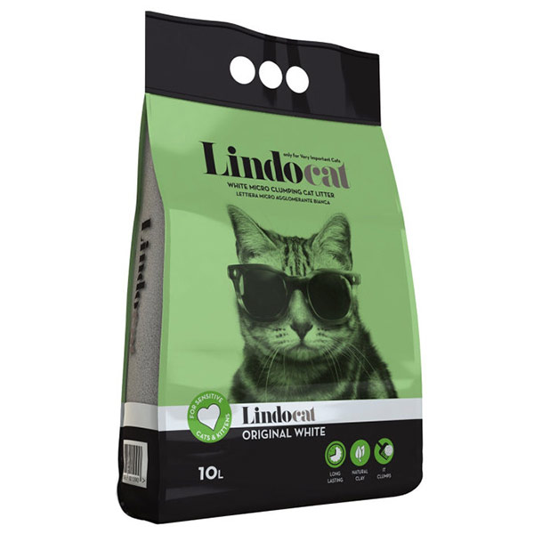 Наполнитель Lindocat Original White комкующийся без запаха 10 литров