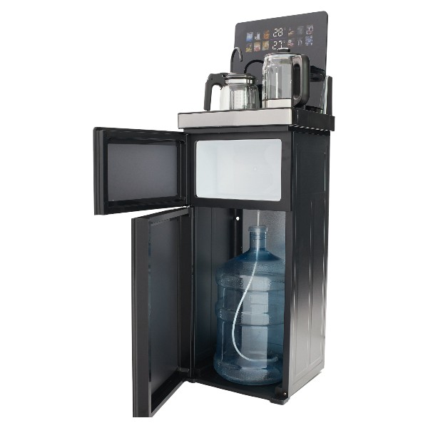 Кулер с чайным столиком Тиабар Aqvido BQ-20 серый