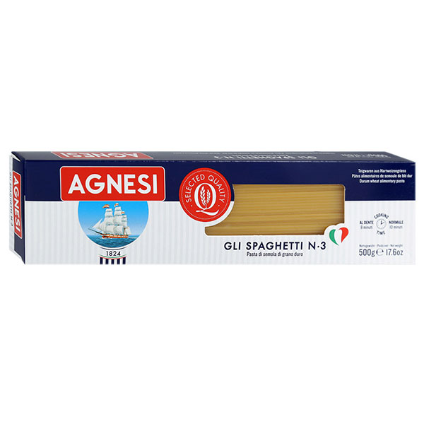 Спагетти Agnesi Gli Spaghetti №3 500 гр