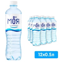 Вода Моя стихия 0.5 литра, без газа, пэт, 12 шт. в уп.