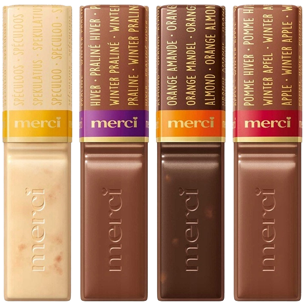 Набор шоколадных конфет Merci Ассорти зимних вкусов 250 гр