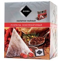 Чайный напиток Rioba Ройбуш земляничный 20 пак х 2 гр