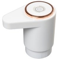 Помпа Aqviol EP-05 электрическая на аккумуляторе с USB-адаптером для 19л бутылей, белая