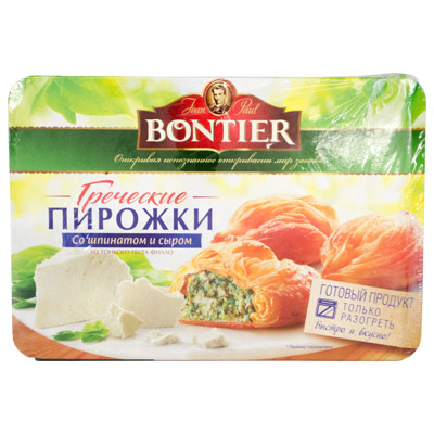 Пирожок греческий Bontier со шпинатом и сыром 180 гр