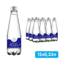 Природная вода Baikal Pearl / Жемчужина Байкала 0.33 литра, без газа, пэт, 12 шт. в уп.