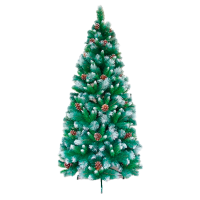 Ель искусственная заснеженная с шишками Tarrington House 180см