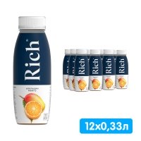 Нектар Rich апельсин-манго 0.33 литра, 12 шт. в уп.