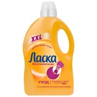 Гель для стирки Ласка Восстановление и Уход 4 литра