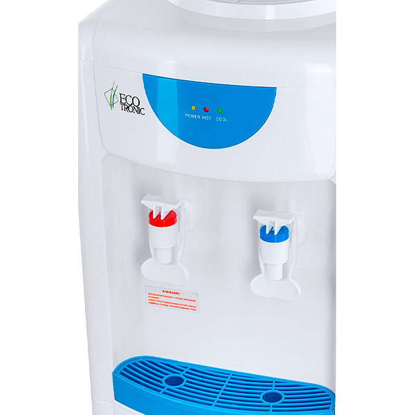 Кулер Ecotronic V14-LE XS белый/голубой