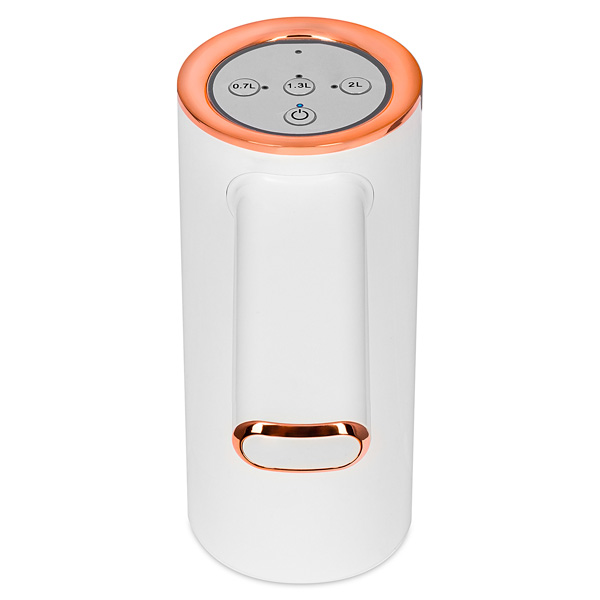 Помпа Ecotronic PLR-240 белая электрическая на аккумуляторе от USB-адаптера для 19л бутылей