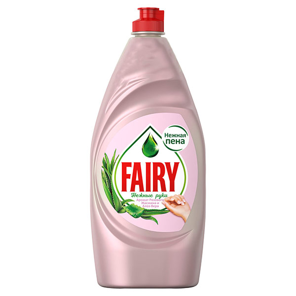 Средство для мытья посуды Fairy розовый жасмин и алоэ-вера 900 мл