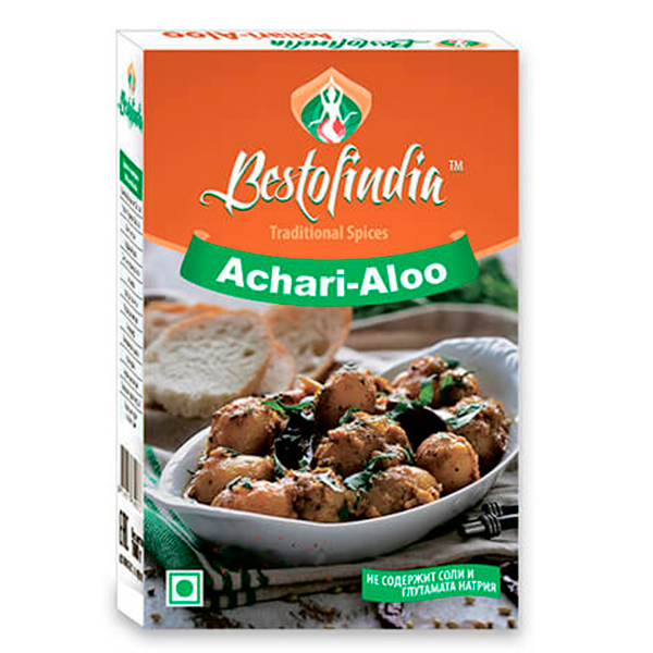 Смесь специй Bestofindia для картофеля Achari Aloo Masala 100 гр