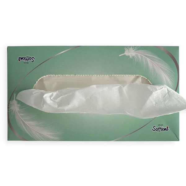 Салфетки косметические Soffi Pro 2х-слойные 100 шт. в уп.