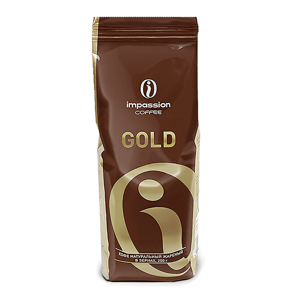 Кофе Impassion Gold зерно 250 гр
