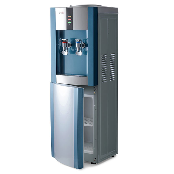 Кулер AEL LD-AEL-47с маренго/серебристый (шкафчик 10 литров)