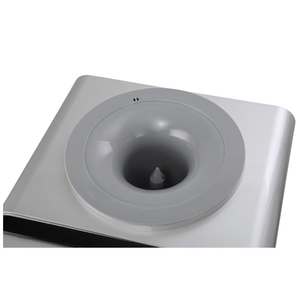 Кулер AEL LD-AEL-40c серебристый/черный (шкафичк 9 литров)