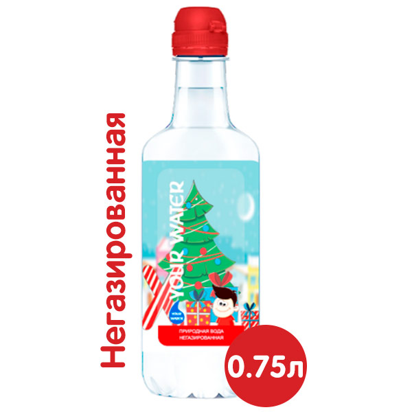 Вода Darida Your Water 0,75 литра, без газа, пэт, 12 шт. в уп.