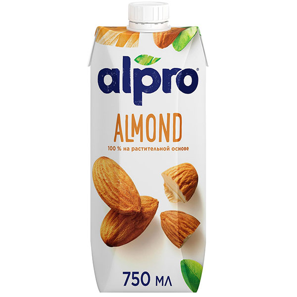 Напиток Alpro миндальный 1,1% 750 мл - фото 1