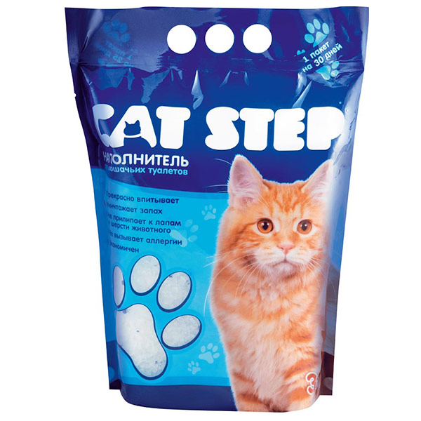 Наполнитель для кошачьих туалетов Cat Step 3.8 л - фото 1