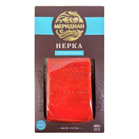 Нерка Меридиан кусок слабосоленая 200 гр
