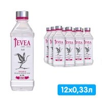 Вода Jevea Crystalnaya / Живея Кристальная 0.33 литра, без газа, пэт, 12 шт. в уп.