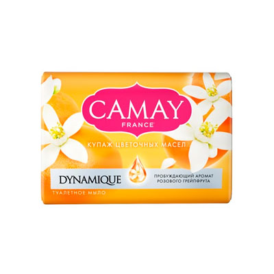 Мыло Camay Dynamique Купаж цветочных масел 85 гр (5шт)