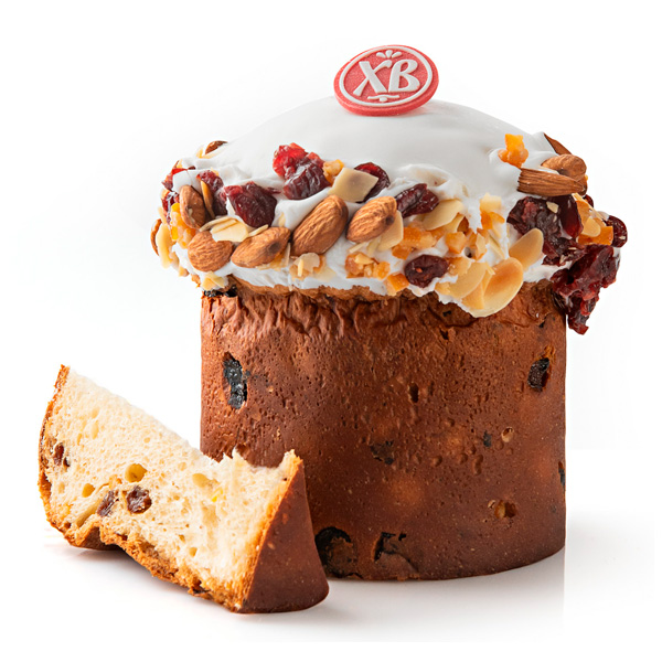 Кулич Пасхальный Балтийский хлеб орехи, цукаты и клюква 350 гр