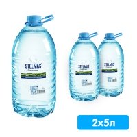 Вода Stelmas для детского питания 3+, 5 литров, 2 шт. в уп.