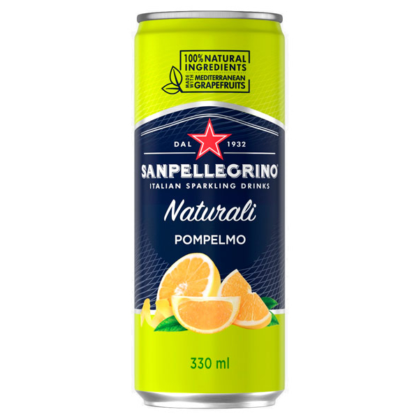 Напиток San Pellegrino Pompelmo грейпфрут 0.33 литра, газ, ж/б, 24 шт. в уп. Напиток San Pellegrino Pompelmo грейпфрут 0.33 литра, газ, ж/б, 24 шт. в уп.