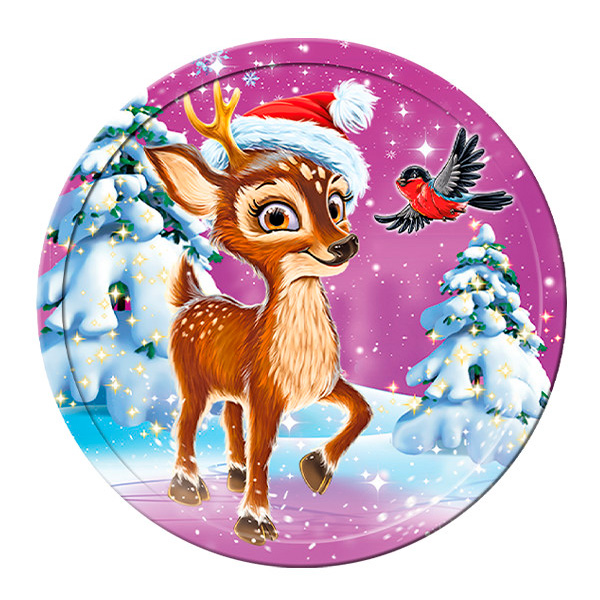 Медаль шоколадная Мок-Мок Новый Год 25 гр