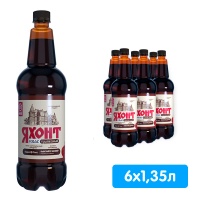 Квас Яхонт Трапезный 1.35 литра, пэт, 6 шт. в уп.