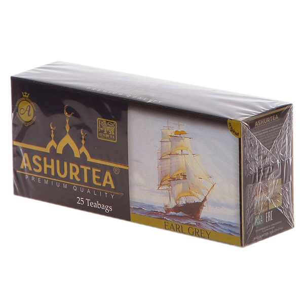 Чай черный Ashurtea Earl Grey Премиум QUALITY с бергамотом 25 пак