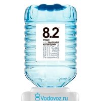 Вода 8.2 18.9 литров в одноразовой таре