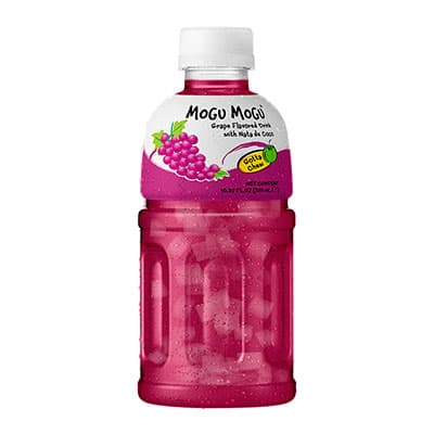 Сокосодержащий напиток Mogu-Mogu виноград 0.32 литра, пэт, 6 шт. в уп.