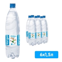 Вода Воргольская Vorgol Союзмультфильм 1.5 литра, без газа, пэт, 6 шт. в уп.