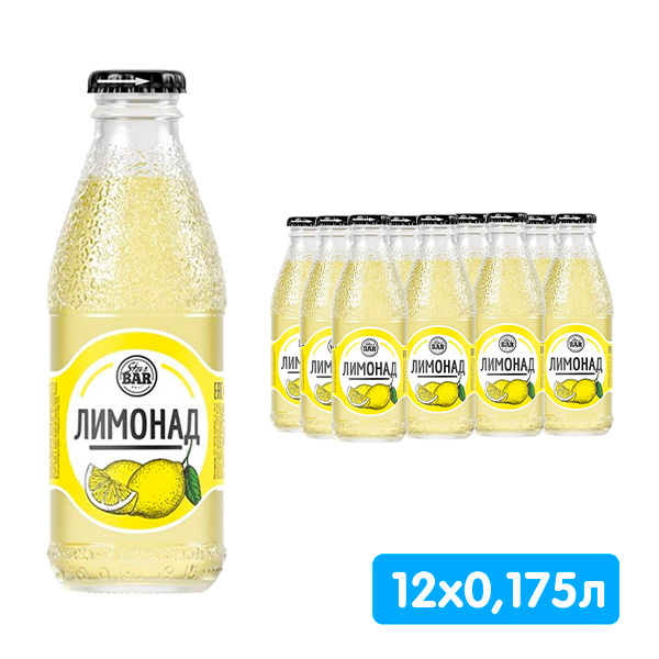 Лимонад Star Bar 0.175 литра, газ, стекло, 12 шт. в уп. Лимонад Star Bar 0.175 литра, газ, стекло, 12 шт. в уп.